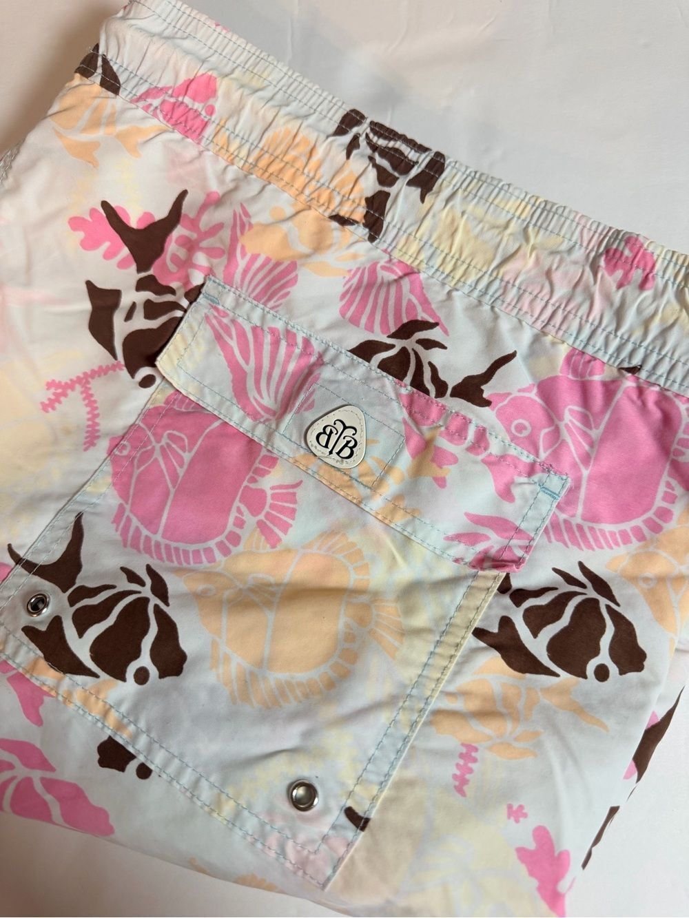 Brooks Brothers Men's Swim Trucks XXL Fish Tropical Beach Vacation *see desc*